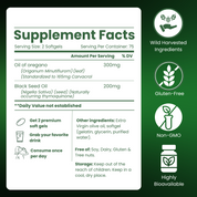 Oil of Oregano with Black Seed Oil (6,000mg)