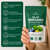 Oil of Oregano with Black Seed Oil (6,000 mg)