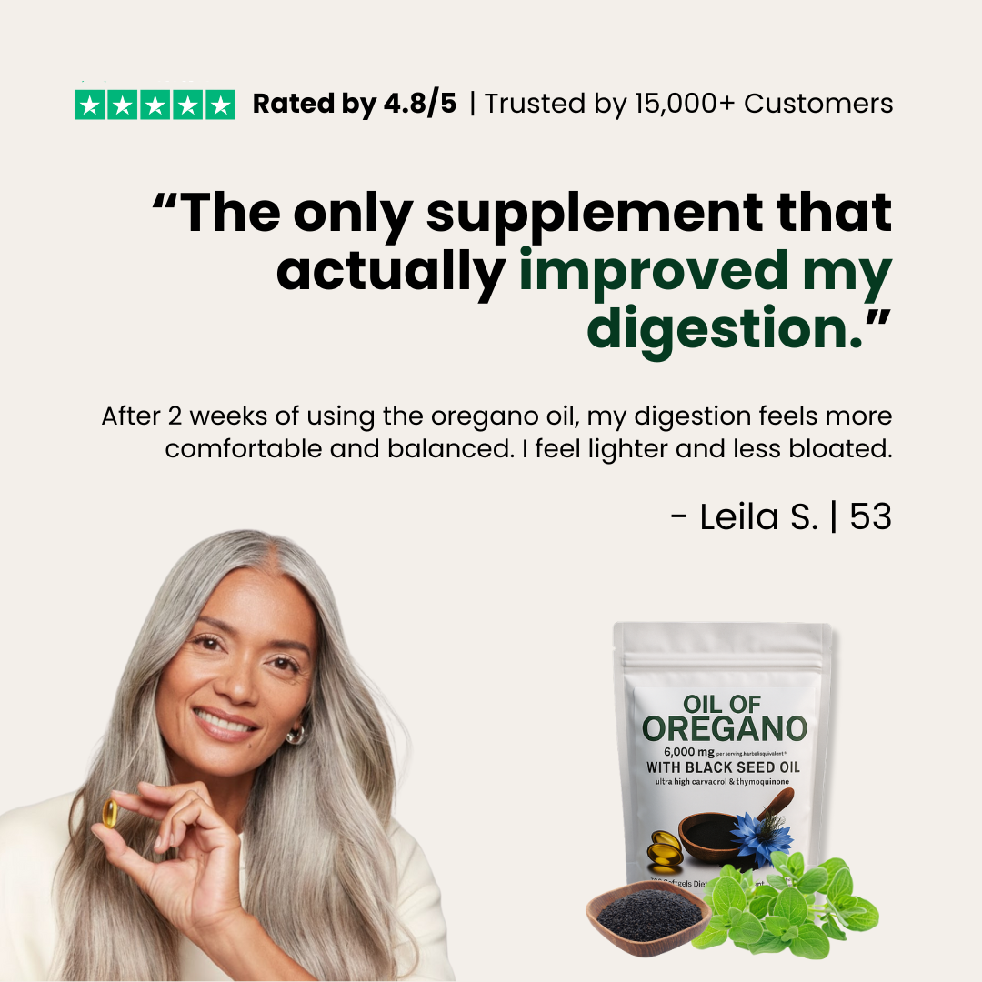 Oil of Oregano with Black Seed Oil (6,000mg)