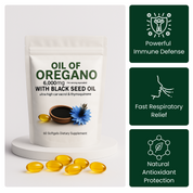 Oil of Oregano with Black Seed Oil (6,000mg)